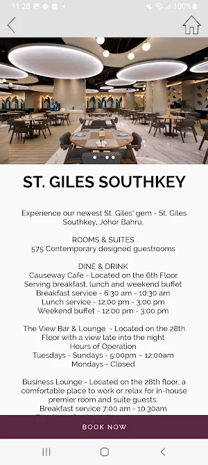 St Giles Hotels Screenshot 3