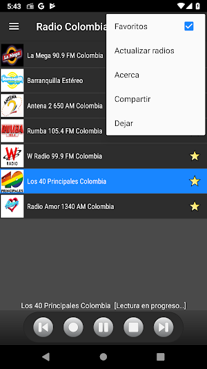 RADIO COLOMBIA Screenshot 2