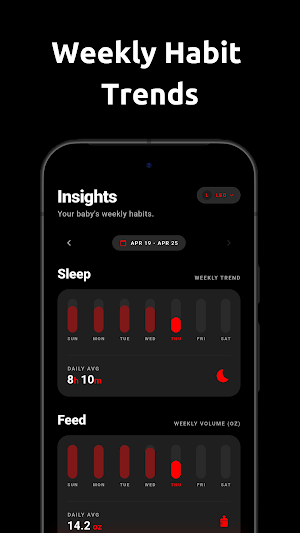 NightLog: Offline Baby Tracker Screenshot 2
