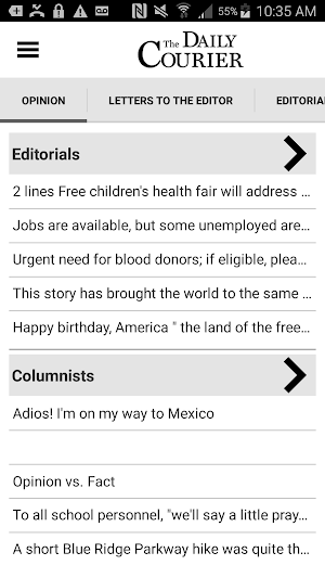 The Daily Courier Screenshot 3