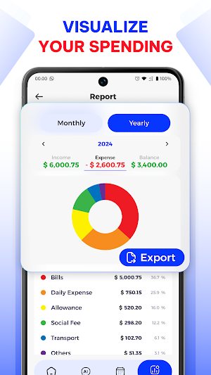 Budget Planner - Money Tracker Screenshot 3