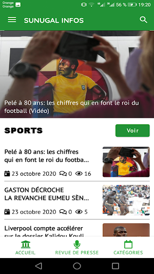 Sunugal Infos Screenshot 3