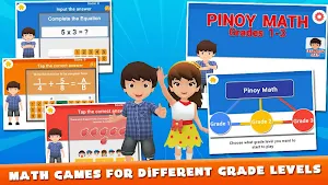 Pinoy Math Grades 1-3 School Edition Screenshot 0