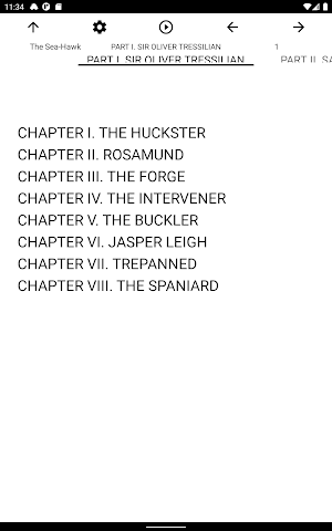 Book, The Sea-Hawk Screenshot 3
