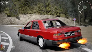 E500 Car Driving Game Screenshot 1