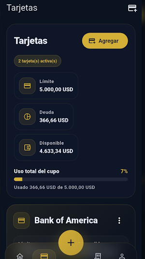 Credit Control- Card Managger Screenshot 2