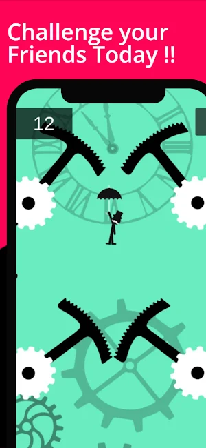 Umbrella Fall 3D Screenshot 2