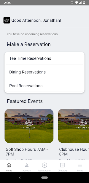 Findlay Country Club OH Screenshot 1