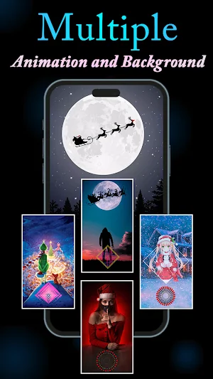 Santa : Fingerprint Animation Screenshot 2