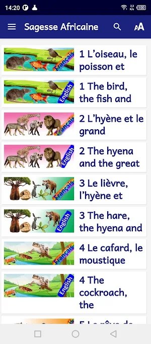 Evangile illustré avec contes Screenshot 0