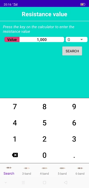 Calculate Resistor Value Pro Screenshot 0