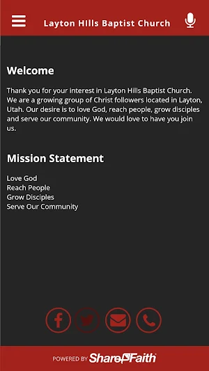 Layton HIlls Baptist Church Screenshot 1
