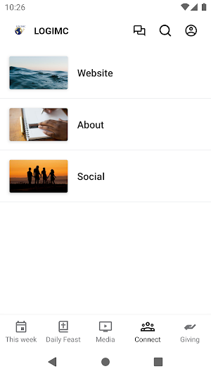 LOGIM Center Screenshot 2