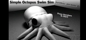 Simple Octopus Swim Sim Screenshot 0
