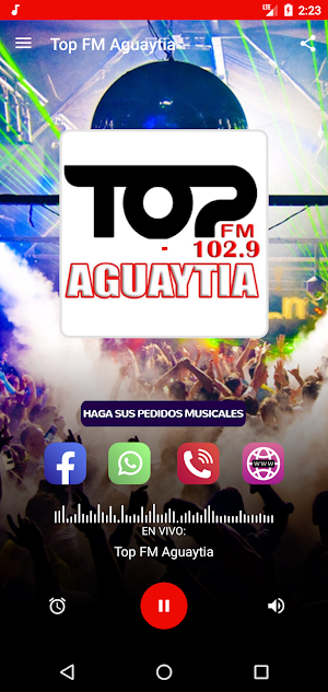 Top FM Aguaytia Screenshot 1