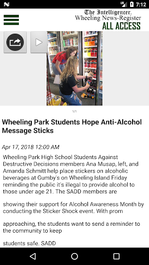 Wheeling Newspapers All Access Screenshot 3