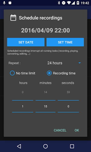 RecForge II - Audio Recorder Screenshot 3