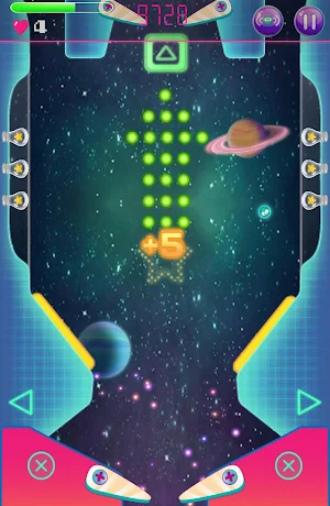 Pinball SpaceBall Galactic- space pinball free Screenshot 3