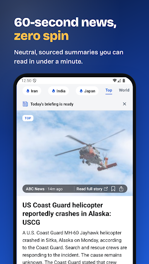 Gist: Short News Summaries Screenshot 0