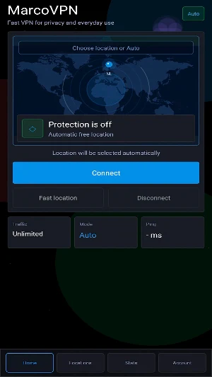 MarcoVPN Screenshot 0