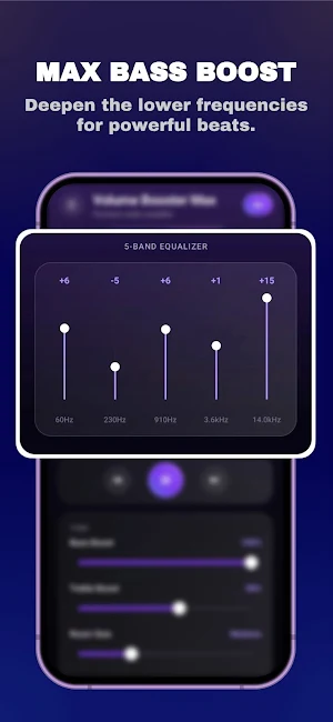 Volume Booster Max: EQ & Amp Screenshot 3