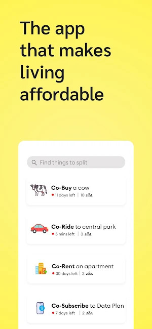 Splitam — Team Up & Split Cost Screenshot 0