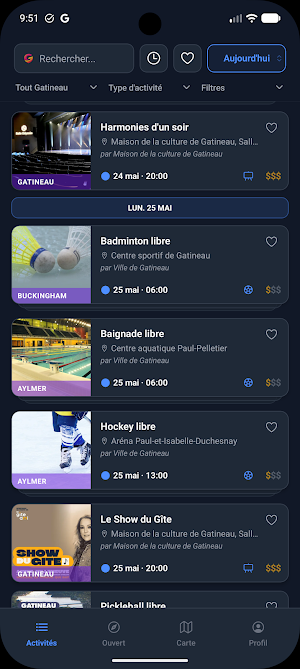 GatinApp : My Gatineau Life! Screenshot 2