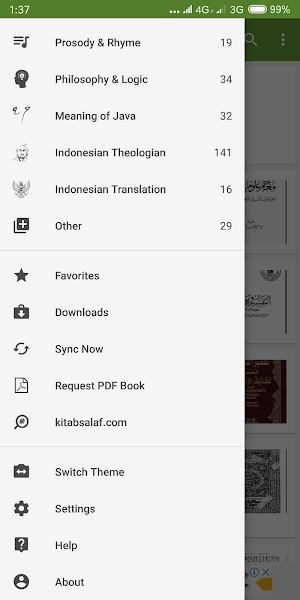 Salaf Book Screenshot 2