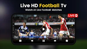 Live Football TV Streaming HD Screenshot 1