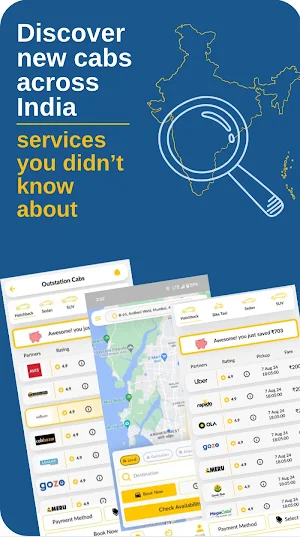 ChooseApp BETA - Compare Cabs Screenshot 3