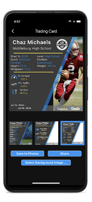 Dashr Player Profile Screenshot 2