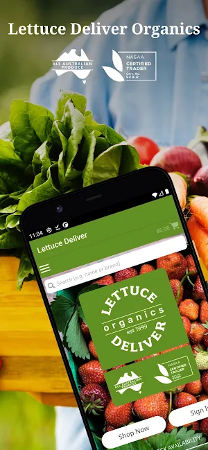 Lettuce Deliver Screenshot 0