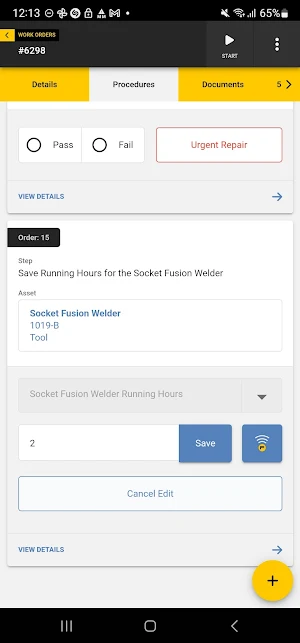 eMaint X5 Screenshot 2