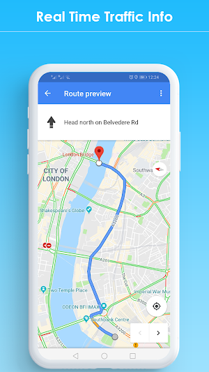 GPS Navigation Maps GPS Location Route finder app Screenshot 2