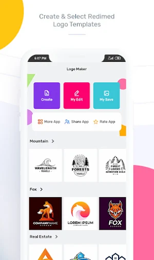 Logo Maker Graphic Design & Logo Templates Pro Screenshot 1