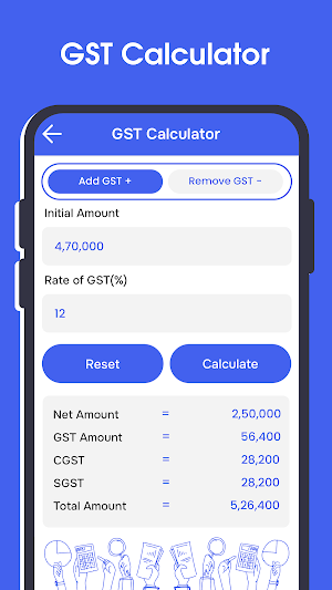 LoanCash - Loan EMI Calculator Screenshot 1