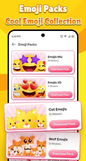 Emoji Creator - Emoji Maker Screenshot 3