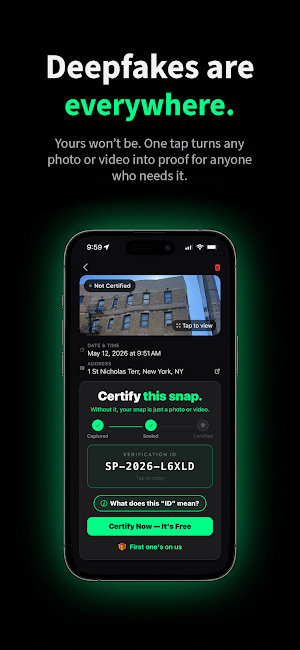SnapProof: Evidence Camera Screenshot 2