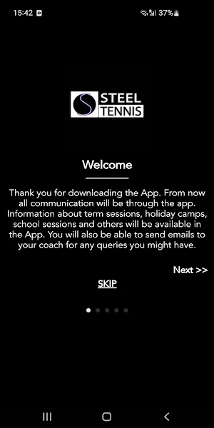 Steel Tennis Screenshot 0
