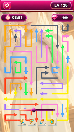 Arrow Weave Color Puzzle Screenshot 0