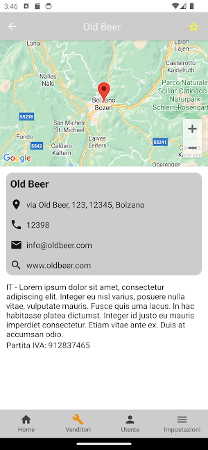 Scacco Malto E-commerce Screenshot 2