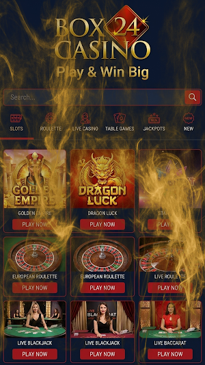 Box 24 Casino Screenshot 0