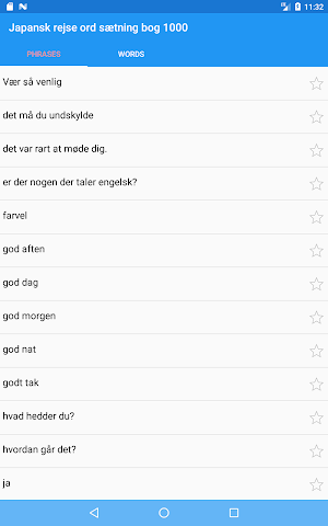 Japansk rejse ord sætning bog 1000 Screenshot 2