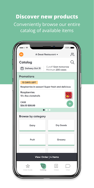 RightWay Food Service Screenshot 1