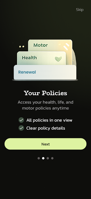 My Family Insurance Policy App Screenshot 1