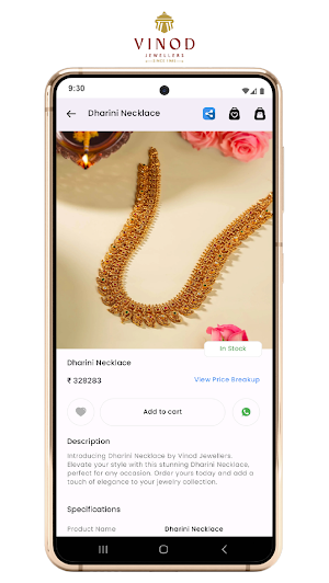 Vinod Jewellers Bengaluru Screenshot 2