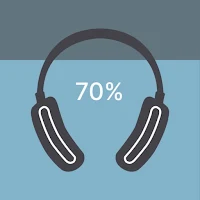 Headphone battery level widget