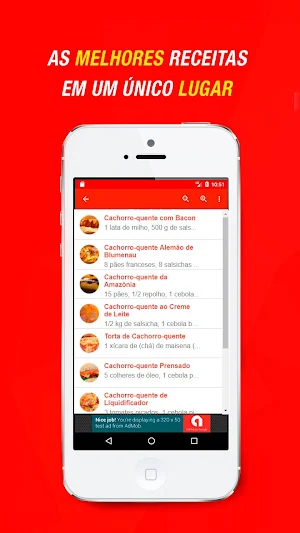Receitas de Cachorro-quente Screenshot 3