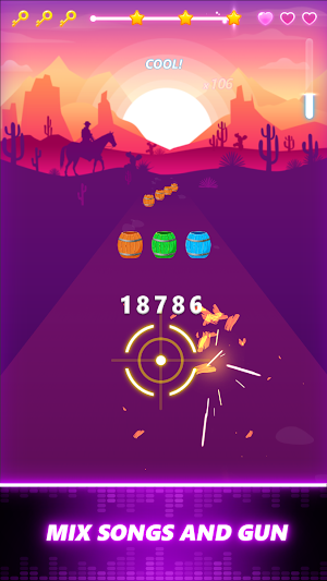 Beat Shoot 3D - EDM Music Game Screenshot 0