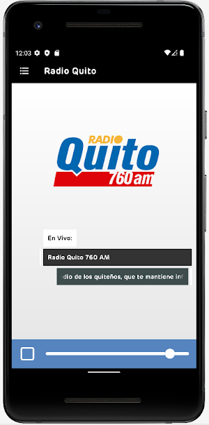 Radio Quito Screenshot 1